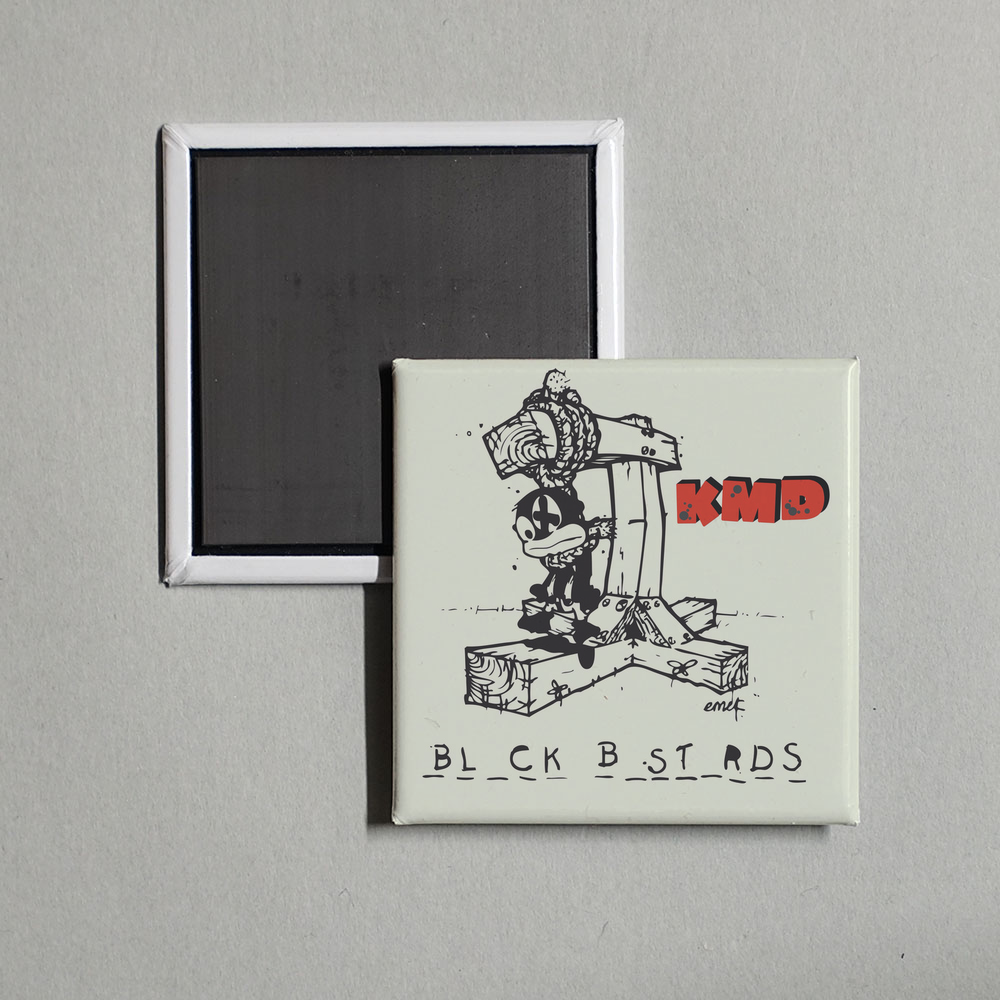 KMD - Black Bastards (Deluxe Edition) Album Cover Fridge Magnet