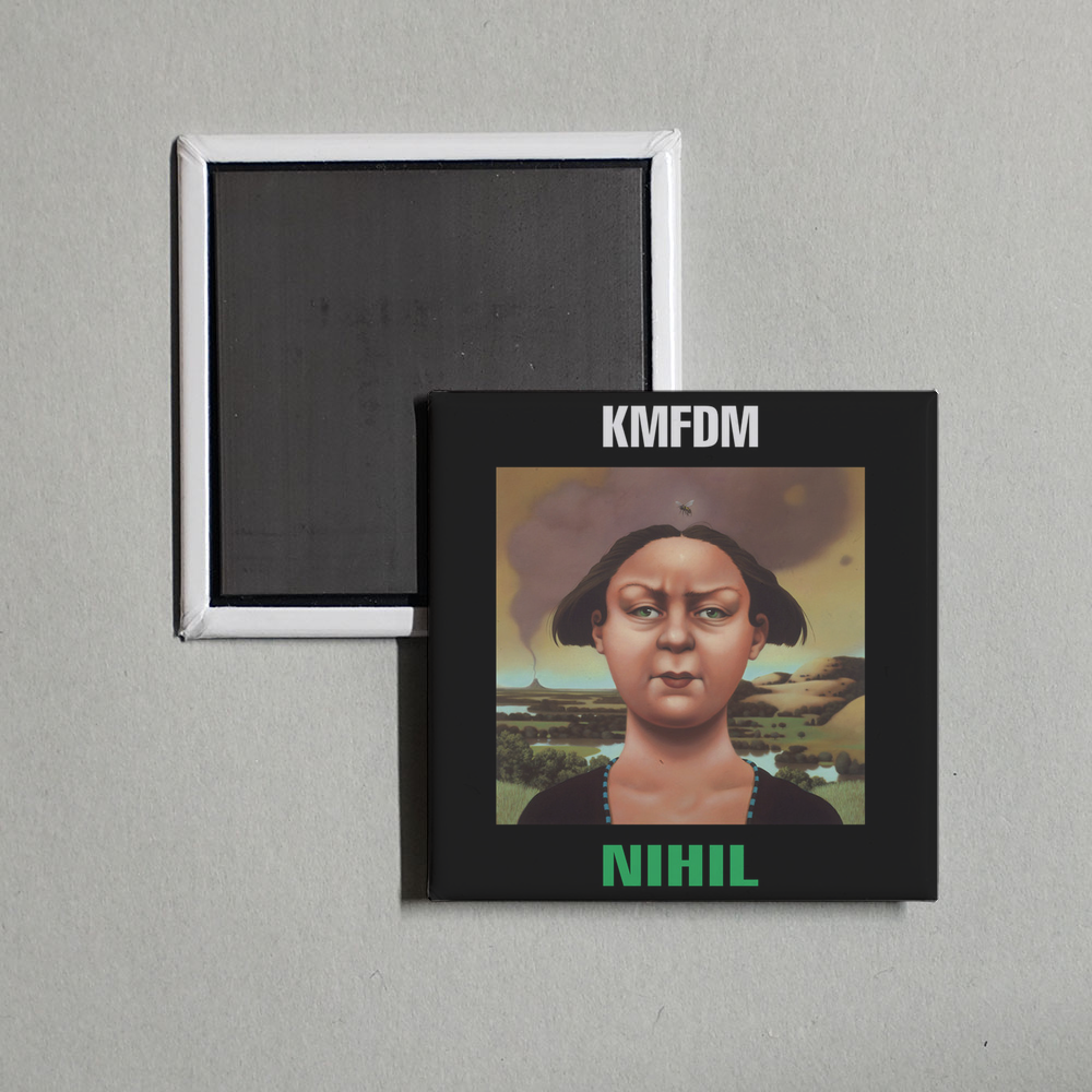 KMFDM - Nihil Album Cover Fridge Magnet