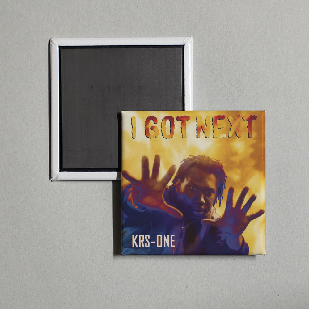 KRS-One - I Got Next Album Cover Fridge Magnet