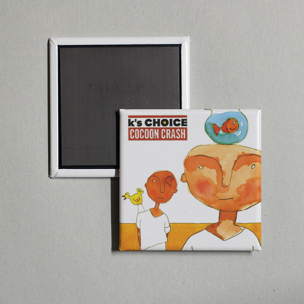 K's Choice - Cocoon Crash Album Cover Fridge Magnet