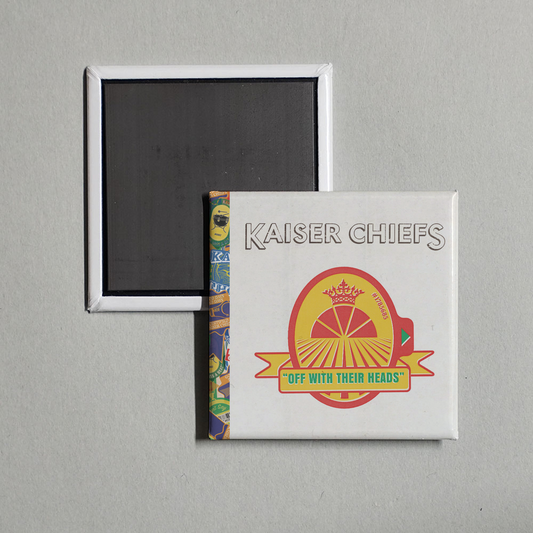 Kaiser Chiefs - Off With Their Heads Album Cover Fridge Magnet