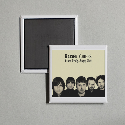 Kaiser Chiefs - Yours Truly, Angry Mob Album Cover Fridge Magnet