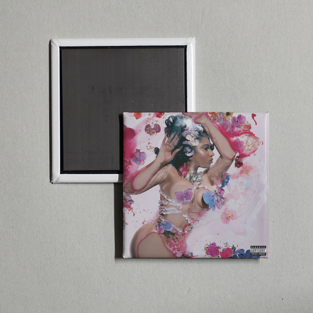 Kali Uchis - ORQUÍDEAS Album Cover Fridge Magnet