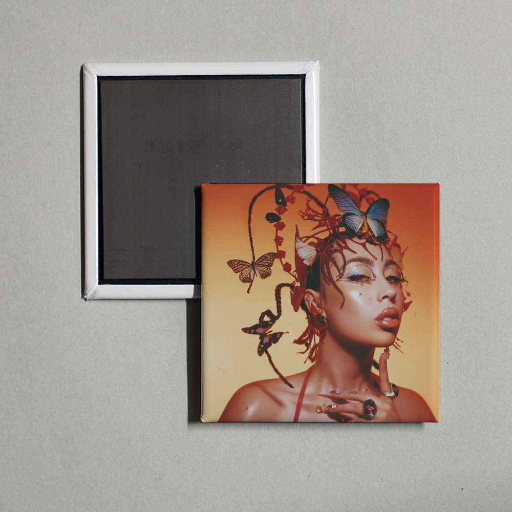 Kali Uchis - Red Moon In Venus Album Cover Fridge Magnet
