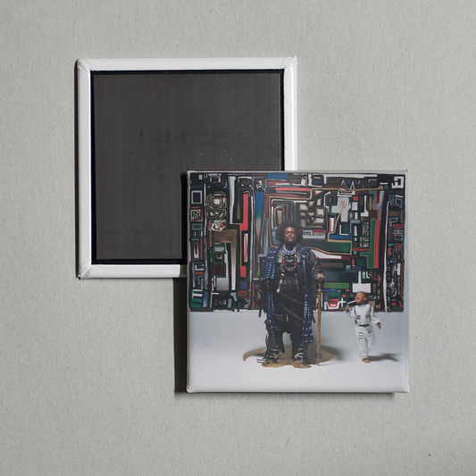 Kamasi Washington - Fearless Movement Album Cover Fridge Magnet