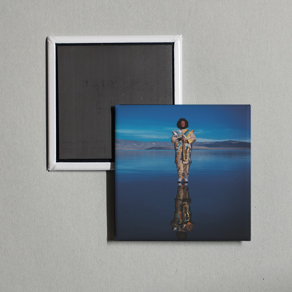 Kamasi Washington - Heaven and Earth Album Cover Fridge Magnet
