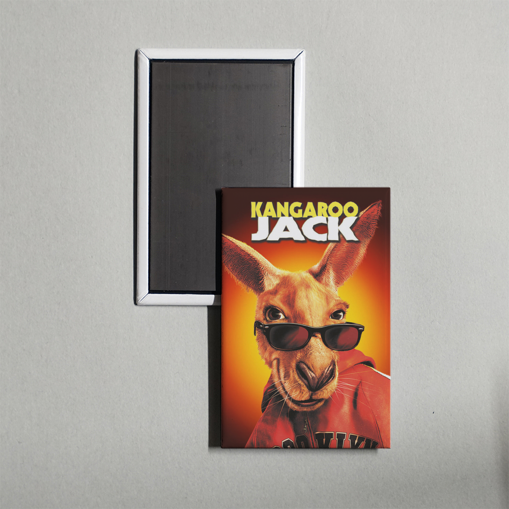 Kangaroo Jack Mini Movie Fridge Magnet