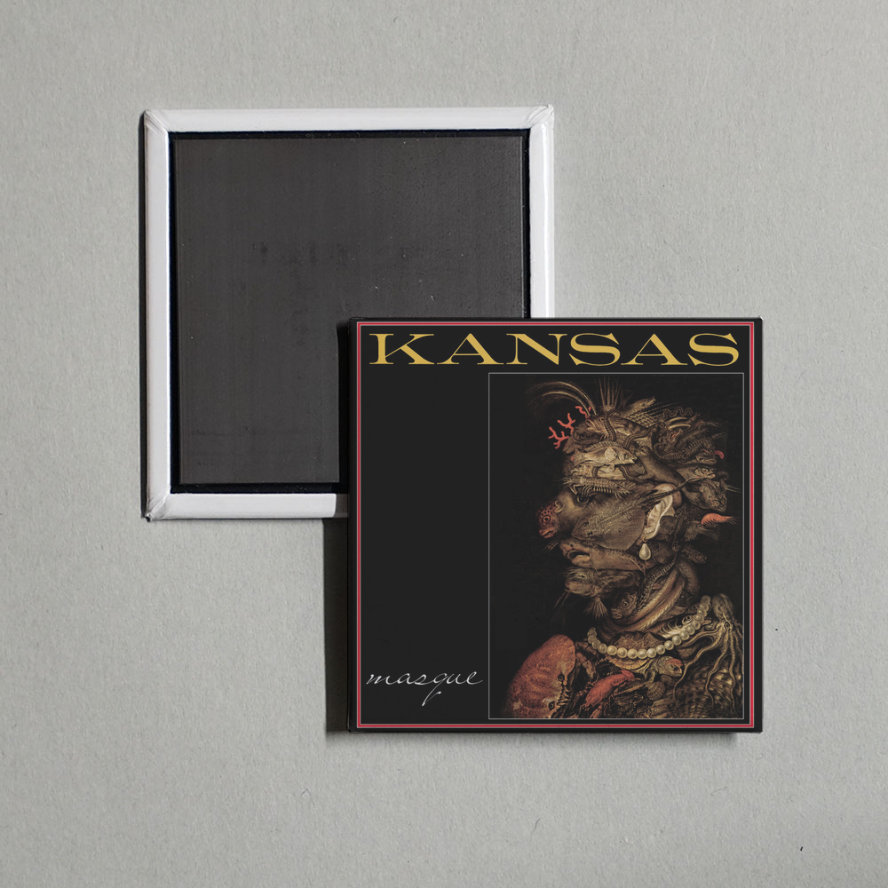 Kansas - Masque (Expanded Edition) Album Cover Fridge Magnet