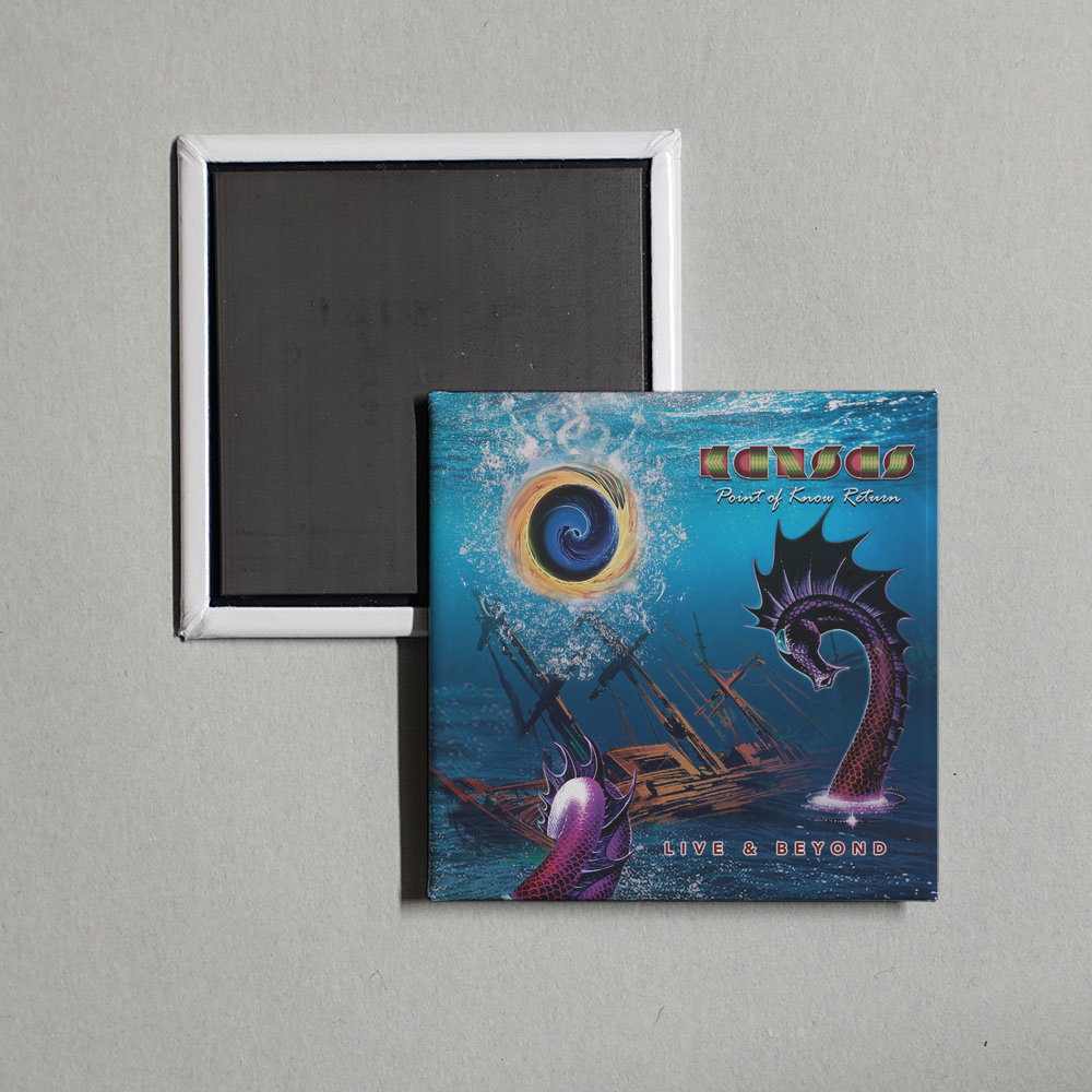 Kansas - Point of Know Return (Live 2019-20) Album Cover Fridge Magnet