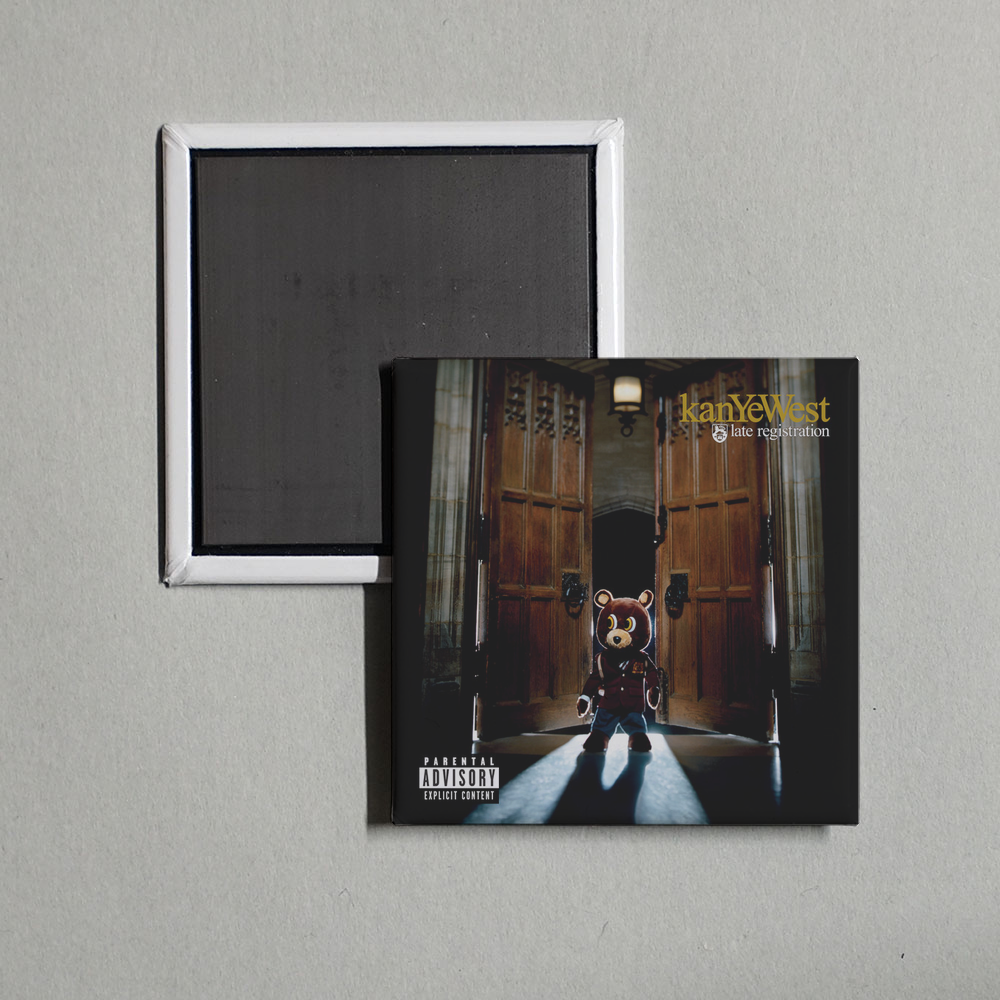 Kanye West - Late Registration Album Cover Fridge Magnet