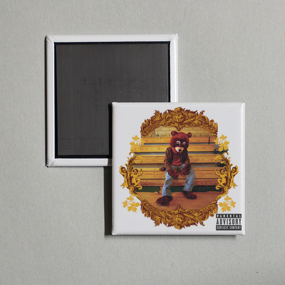 Kanye West - The College Dropout Album Cover Fridge Magnet