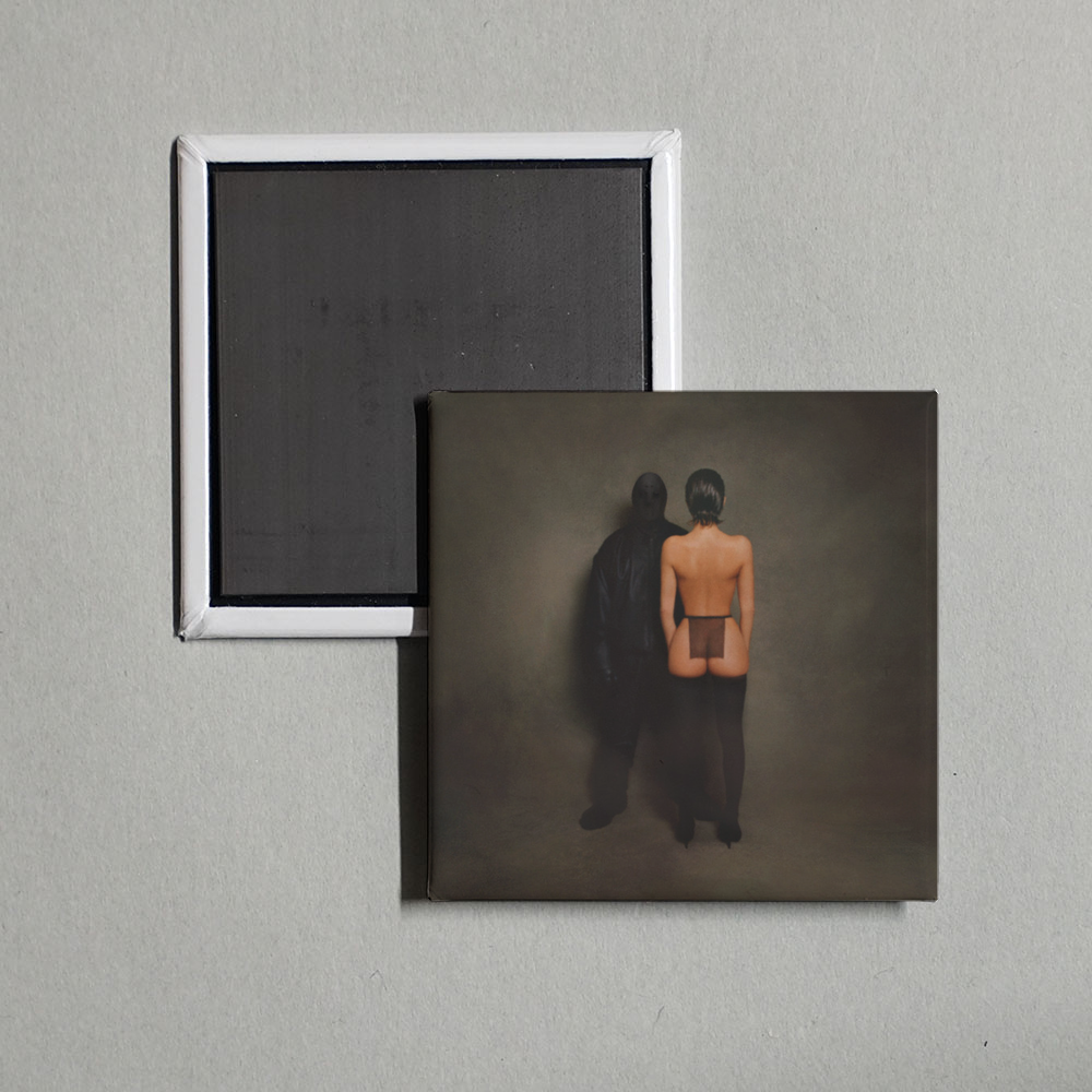 Kanyez West - VULTURES 1 Album Cover Fridge Magnet