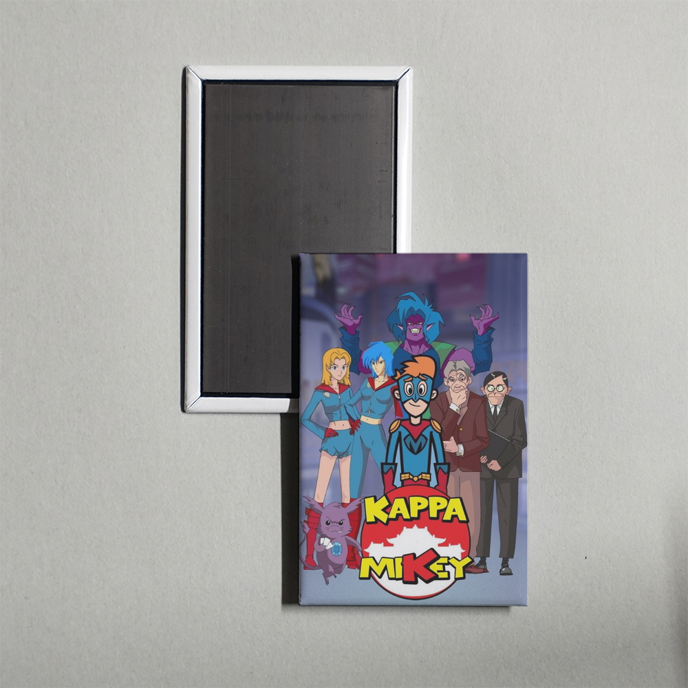 Kappa Mikey TV Show Fridge Magnet