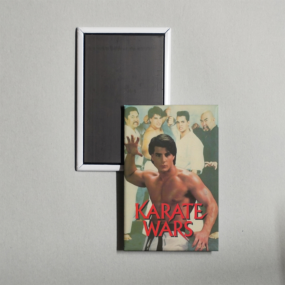Karate Wars Mini Movie Fridge Magnet