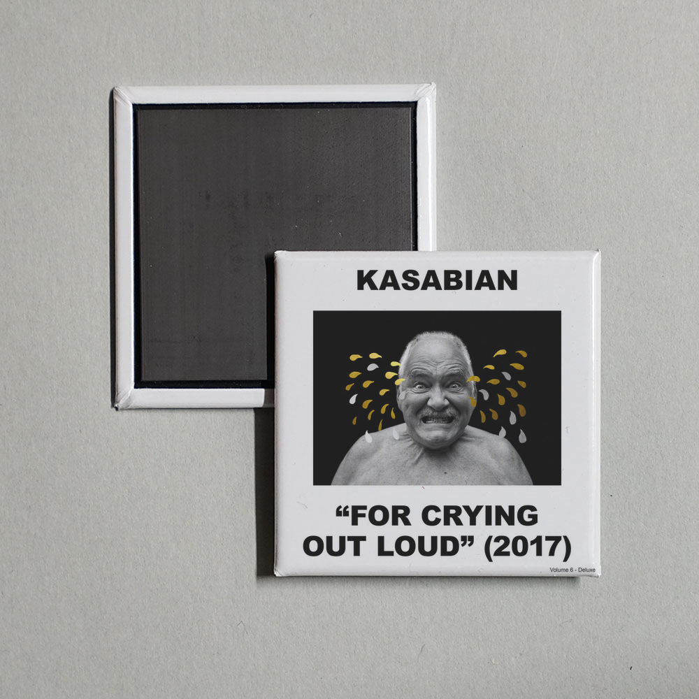 Kasabian - For Crying Out Loud (Deluxe) Album Cover Fridge Magnet