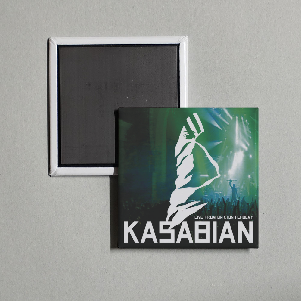 Kasabian - Kasabian - Live At Brixton Academy Album Cover Fridge Magnet