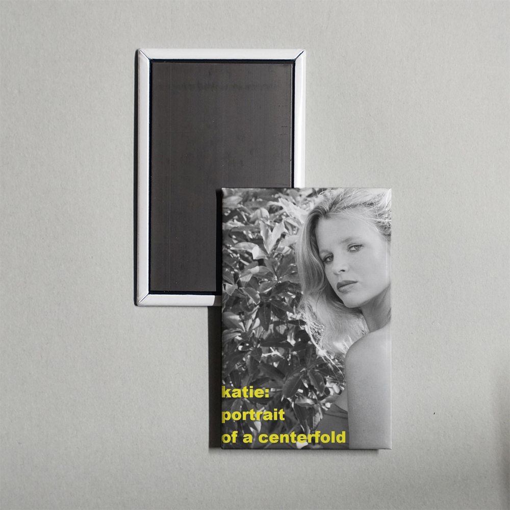 Katie Portrait of a Centerfold Mini Movie Fridge Magnet