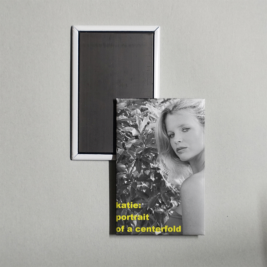 Katie Portrait of a Centerfold Mini Movie Fridge Magnet