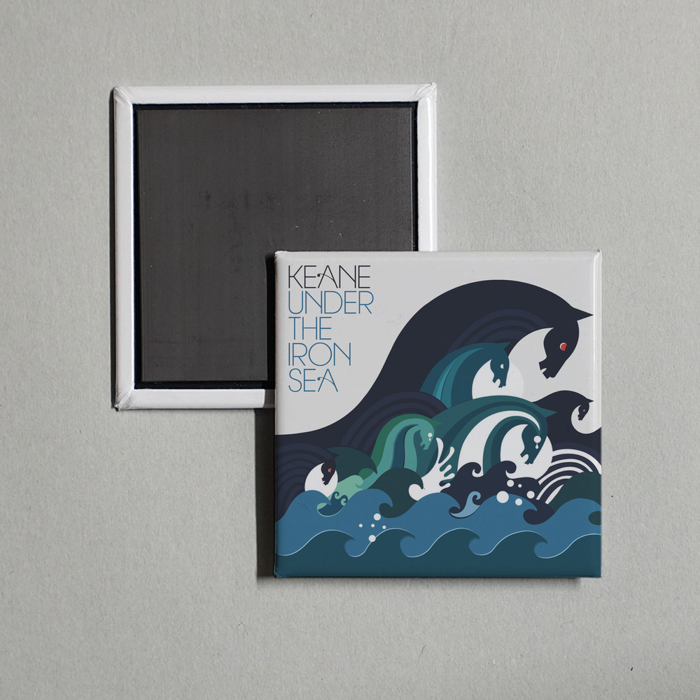 Keane - Under The Iron Sea Album Cover Fridge Magnet