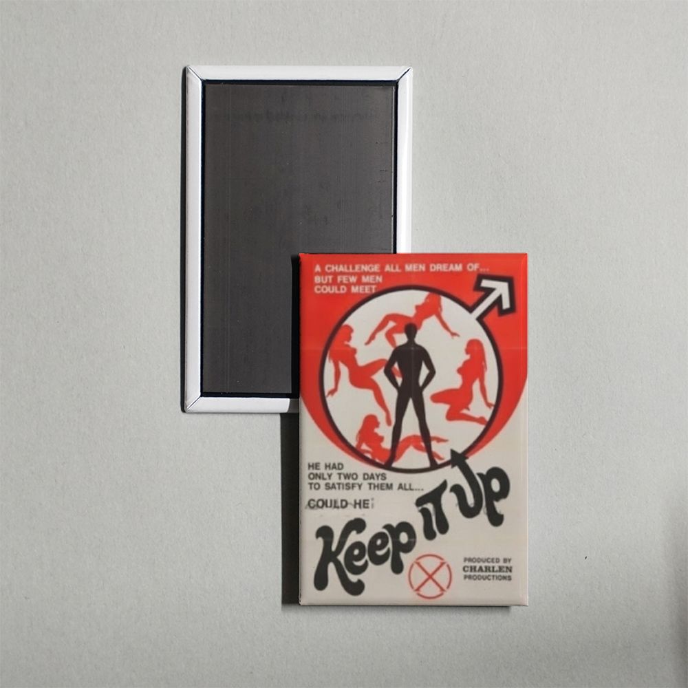Keep It Up Mini Movie Fridge Magnet