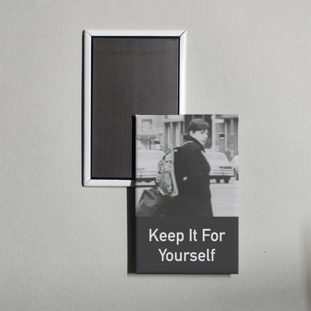 Keep It for Yourself Mini Movie Fridge Magnet