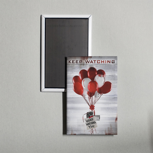 Keep Watching Mini Movie Fridge Magnet