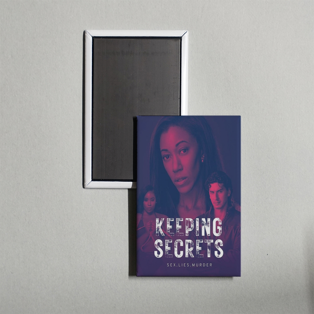 Keeping Secrets Mini Movie Fridge Magnet