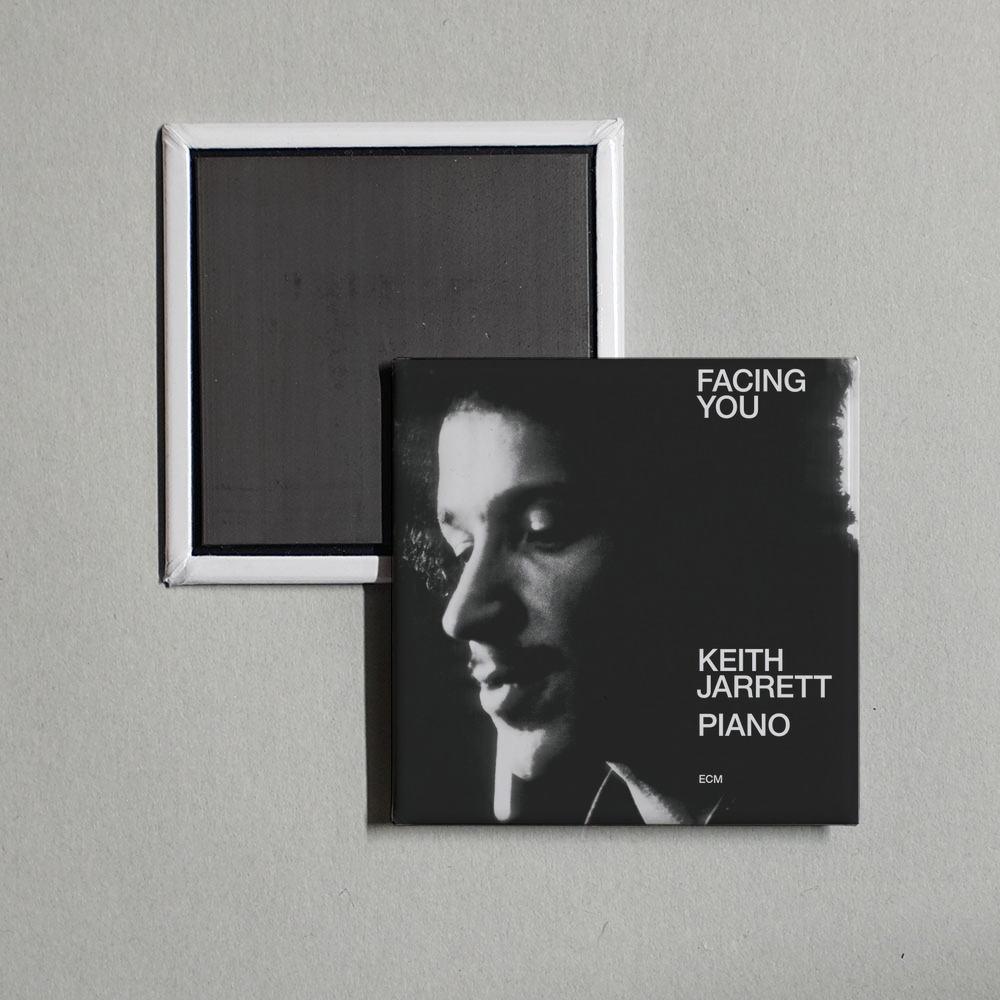 Keith Jarrett - Facing You Album Cover Fridge Magnet