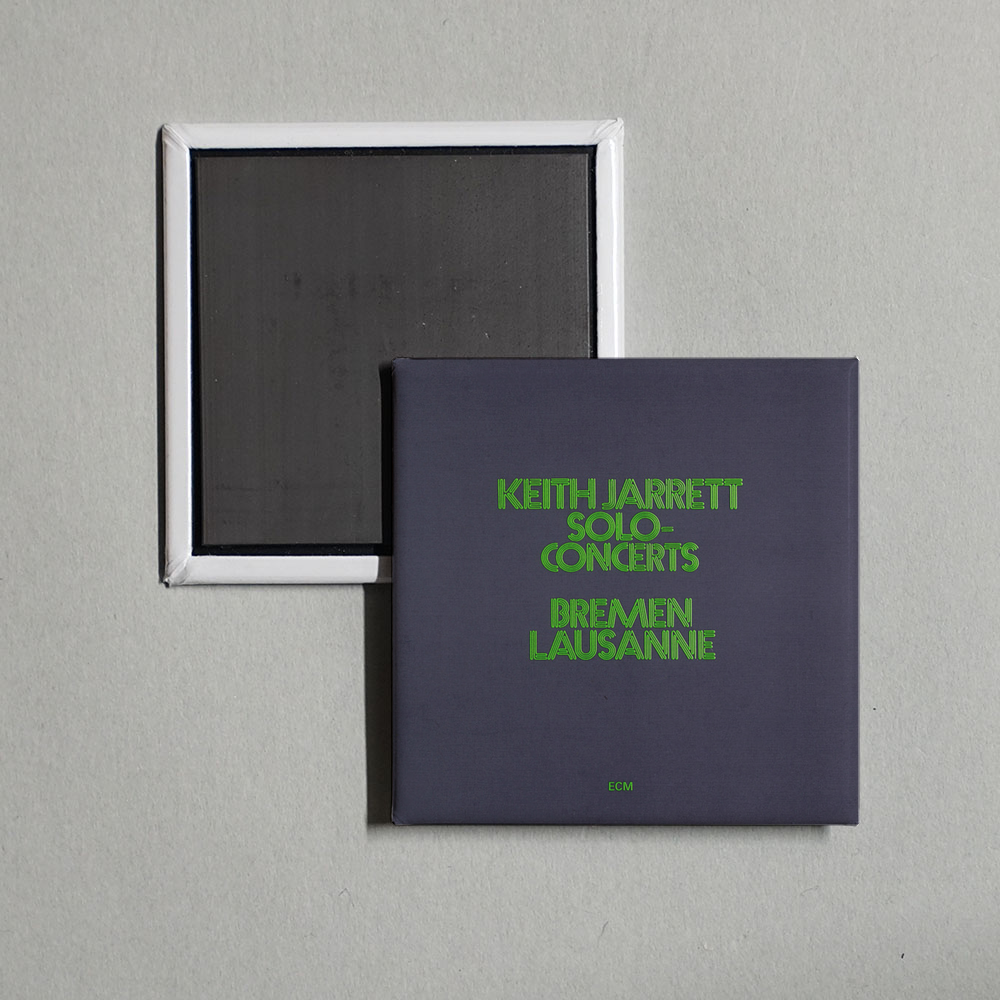 Keith Jarrett - Solo-Concerts Bremen  Lausanne (Live) Album Cover Fridge Magnet