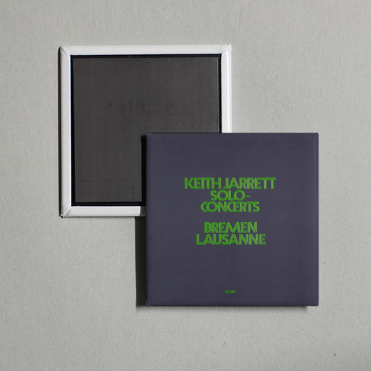Keith Jarrett - Solo-Concerts Bremen  Lausanne (Live) Album Cover Fridge Magnet