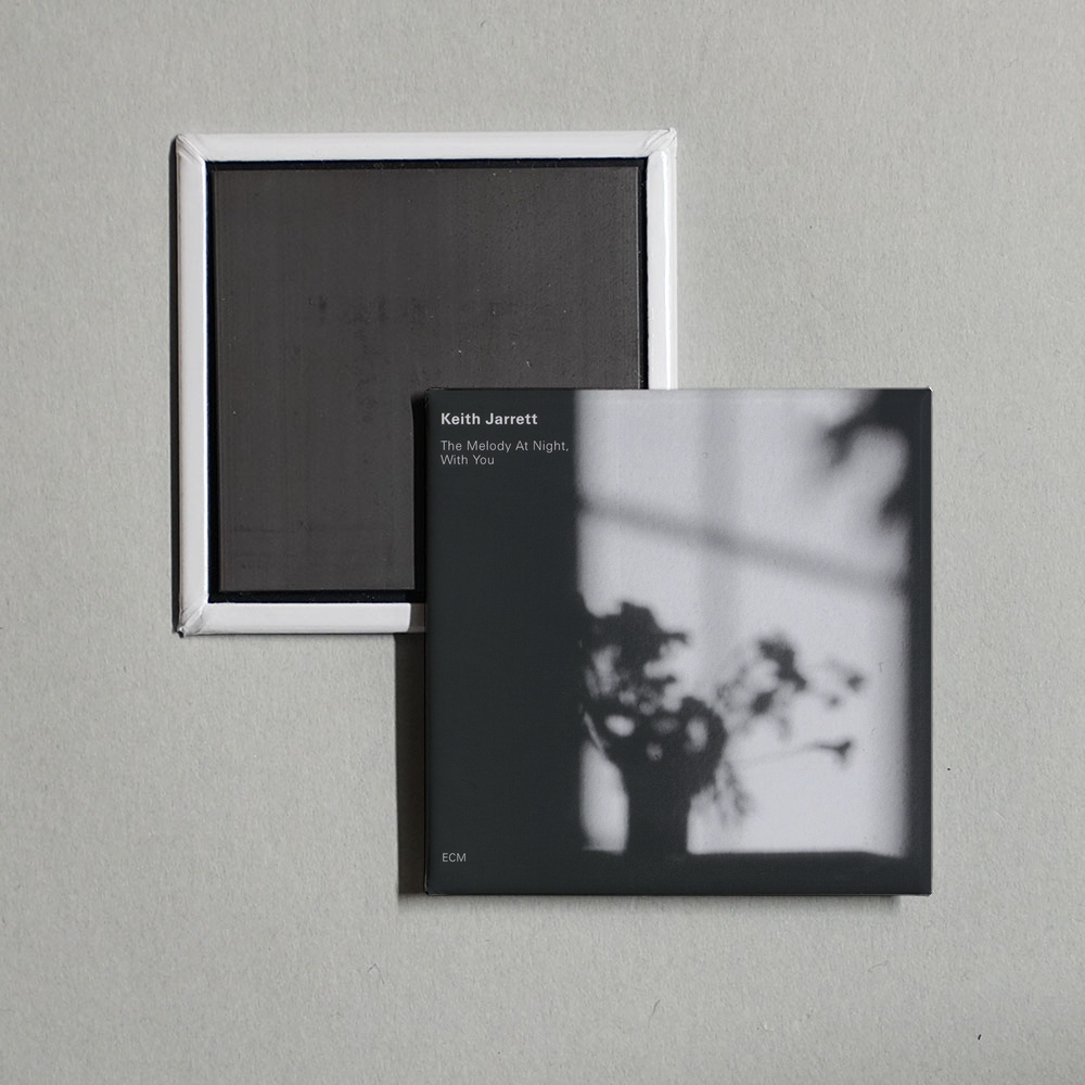 Keith Jarrett - The Melody At Night, With You Album Cover Fridge Magnet