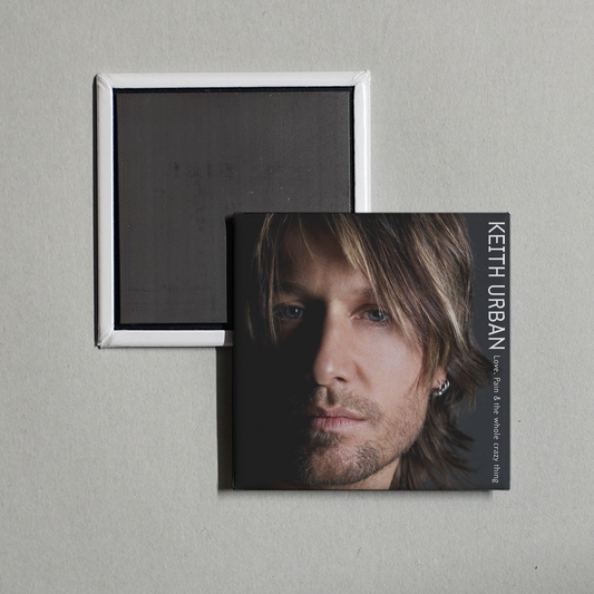 Keith Urban - Love, Pain & The Whole Crazy Thing Album Cover Fridge Magnet
