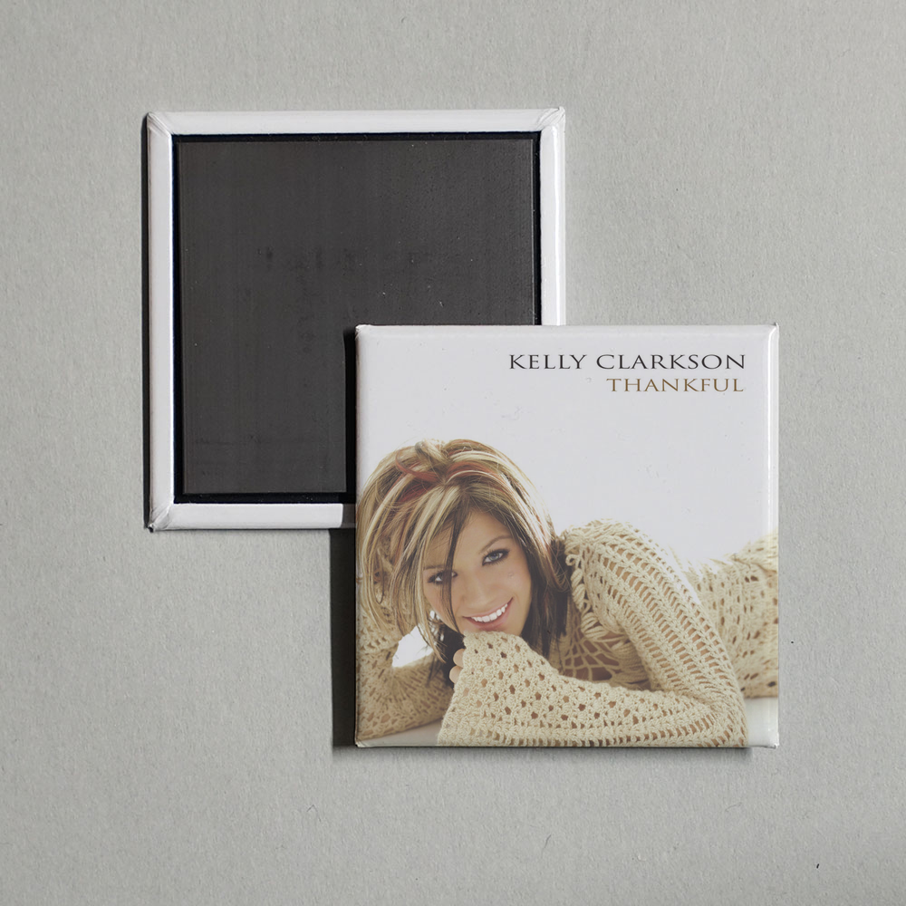 Kelly Clarkson - Thankful Album Cover Fridge Magnet