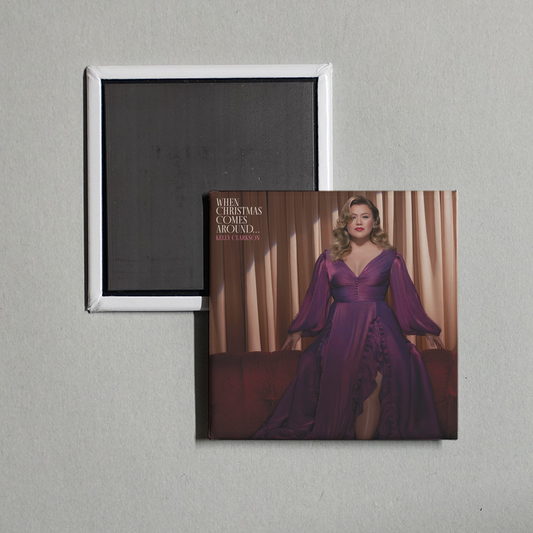 Kelly Clarkson - When Christmas Comes Around... Album Cover Fridge Magnet