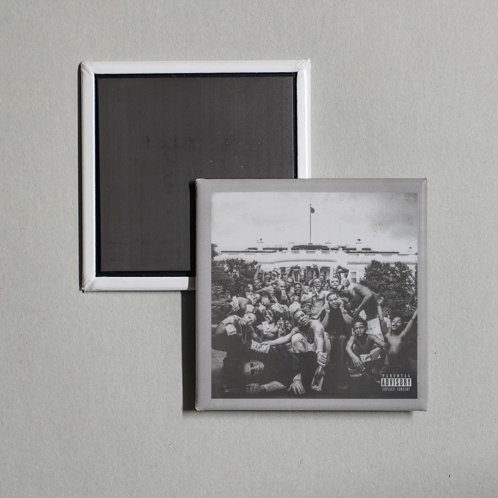 Kendrick Lamar - To Pimp A Butterfly Album Cover Fridge Magnet