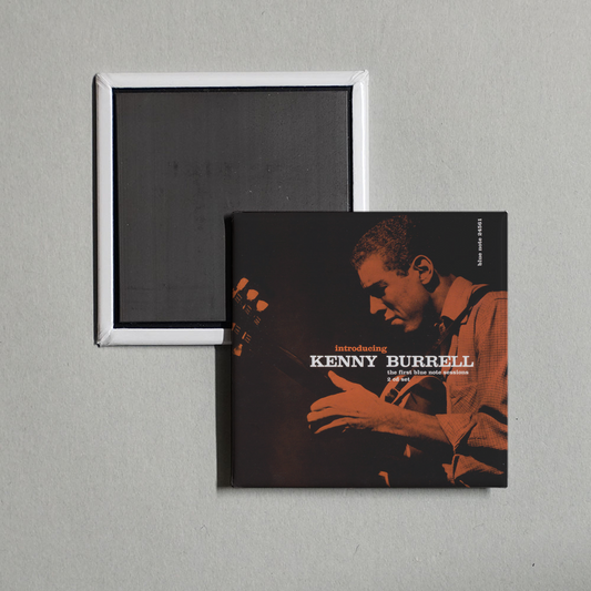 Kenny Burrell - Introducing Kenny Burrell The First Blue Note Sessions Album Cover Fridge Magnet