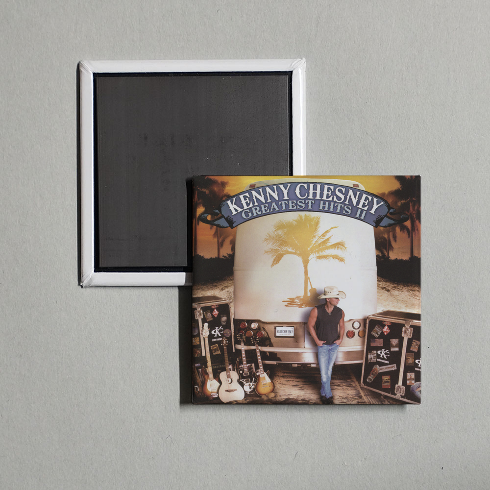 Kenny Chesney - Greatest Hits II Album Cover Fridge Magnet
