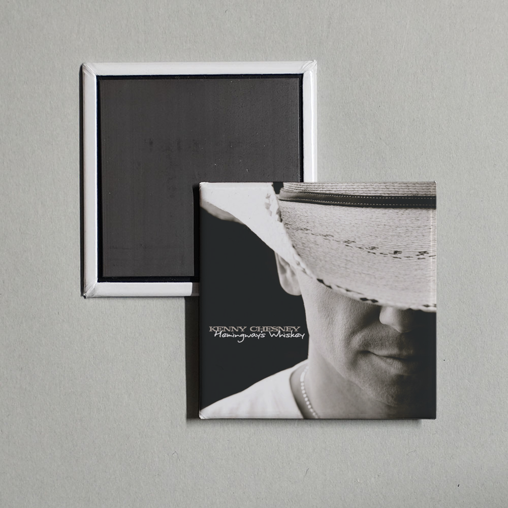 Kenny Chesney - Hemingway's Whiskey Album Cover Fridge Magnet