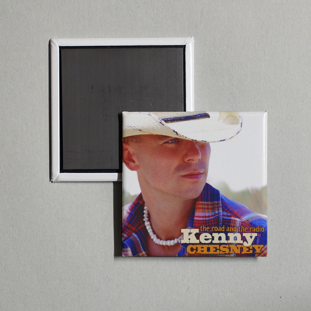 Kenny Chesney - The Road And The Radio Album Cover Fridge Magnet