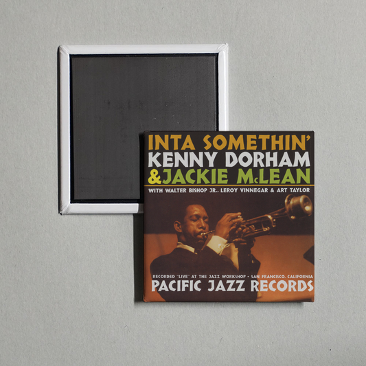 Kenny Dorham - Inta Somethin' (Recorded Live At The Jazz Workshop, San Francisco) Album Cover Fridge Magnet