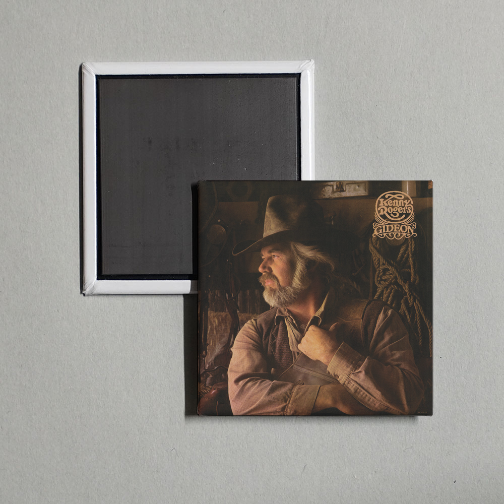 Kenny Rogers - Gideon Album Cover Fridge Magnet