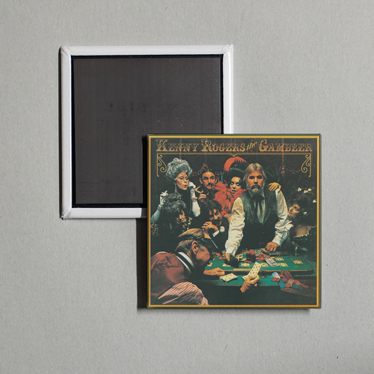 Kenny Rogers - The Gambler Album Cover Fridge Magnet
