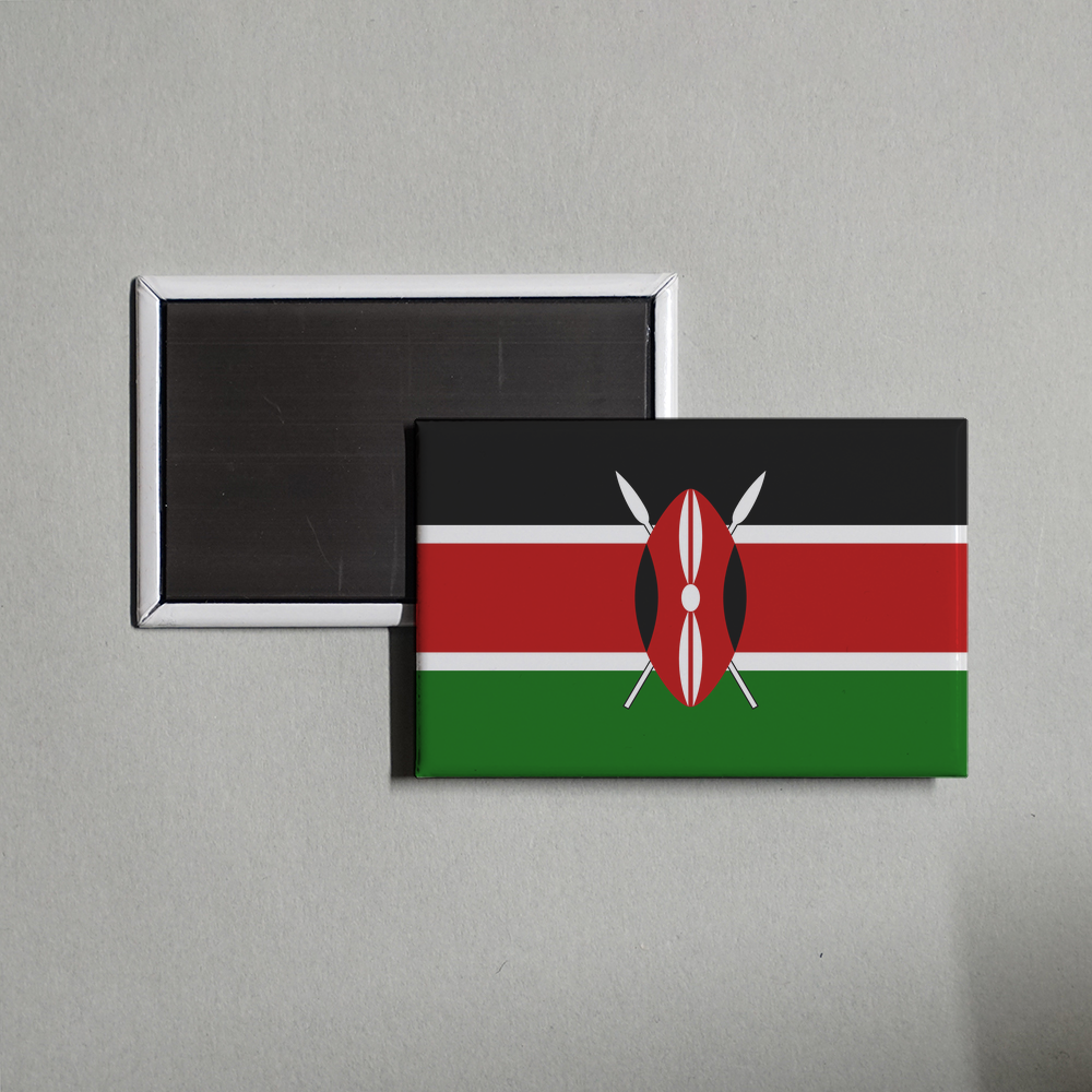 Kenya Flag Fridge Magnet