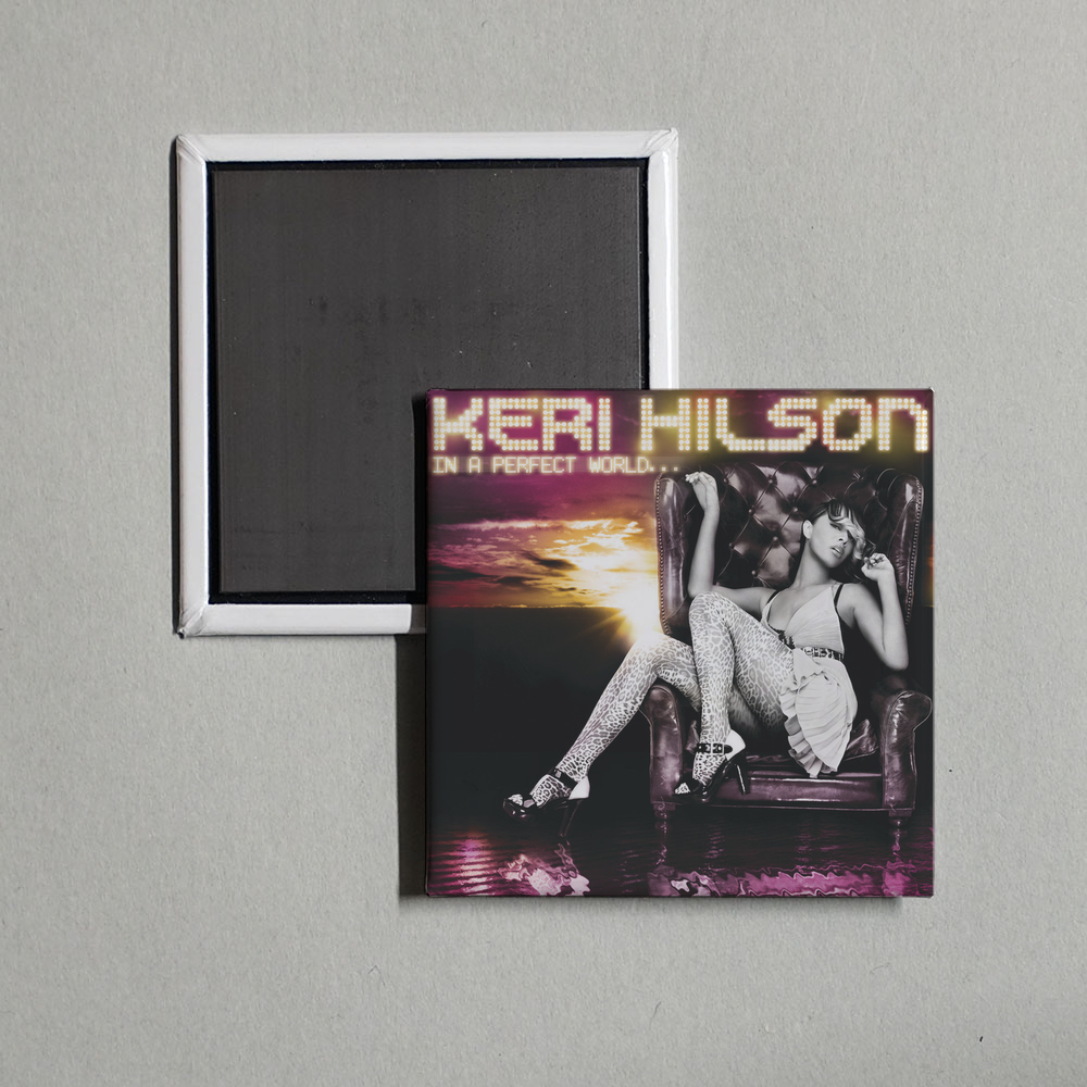 Keri Hilson - In A Perfect World... Album Cover Fridge Magnet