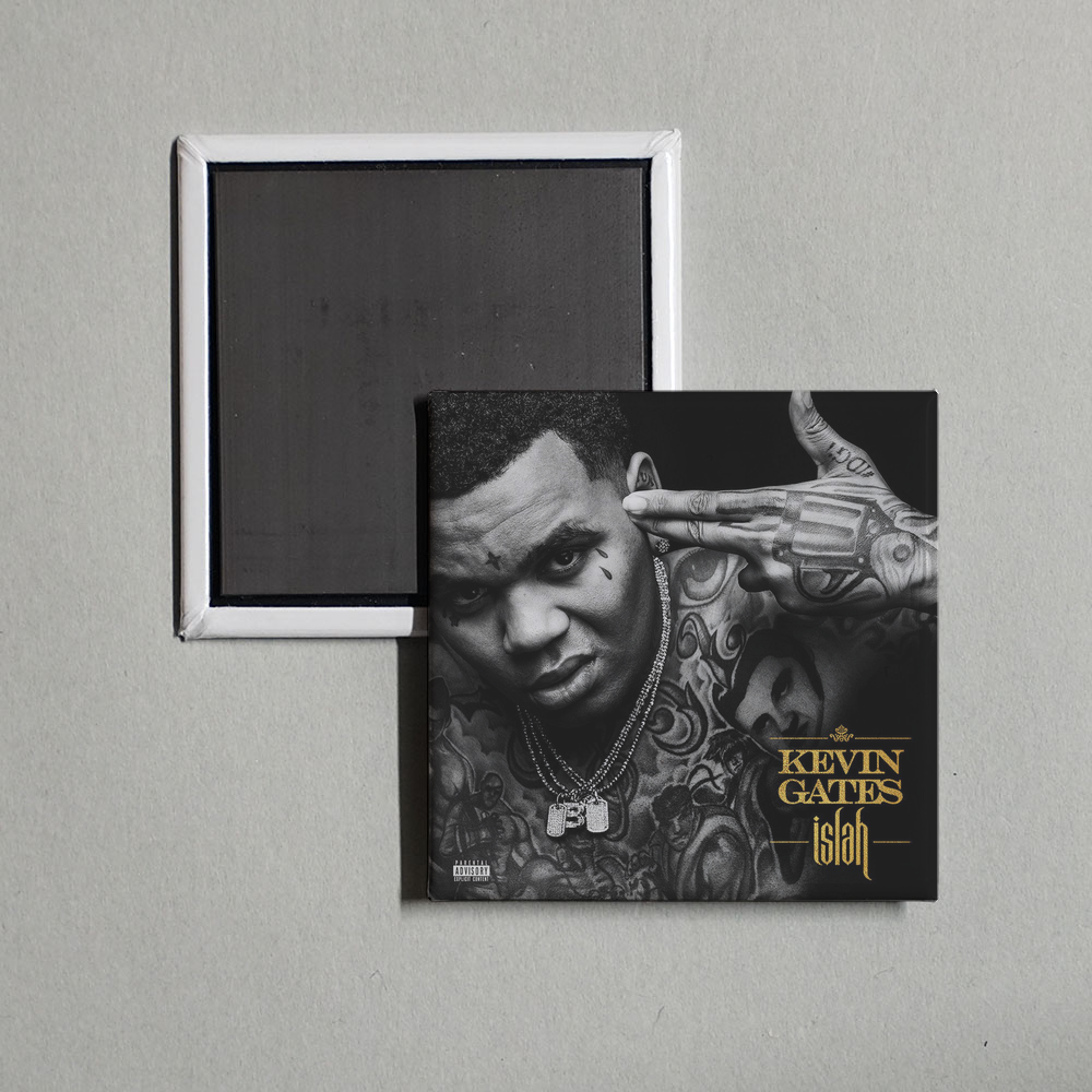 Kevin Gates - Islah (Deluxe) Album Cover Fridge Magnet