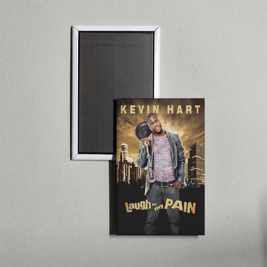 Kevin Hart Laugh at My Pain Mini Movie Fridge Magnet
