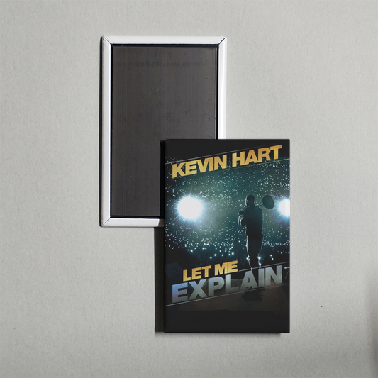 Kevin Hart Let Me Explain Mini Movie Fridge Magnet