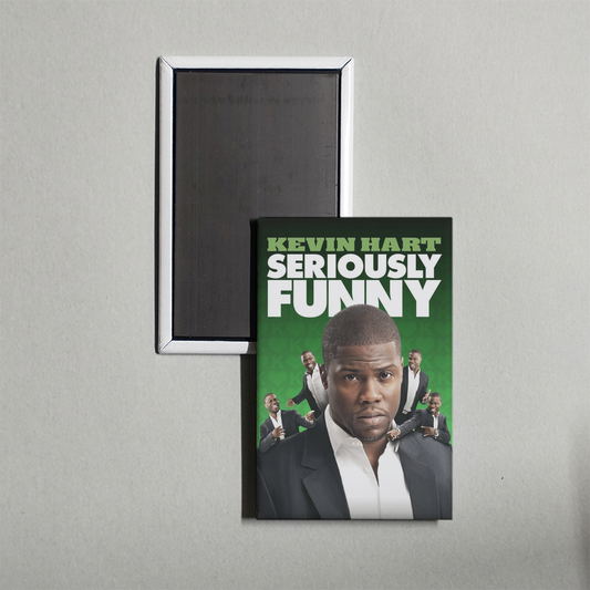 Kevin Hart Seriously Funny Mini Movie Fridge Magnet