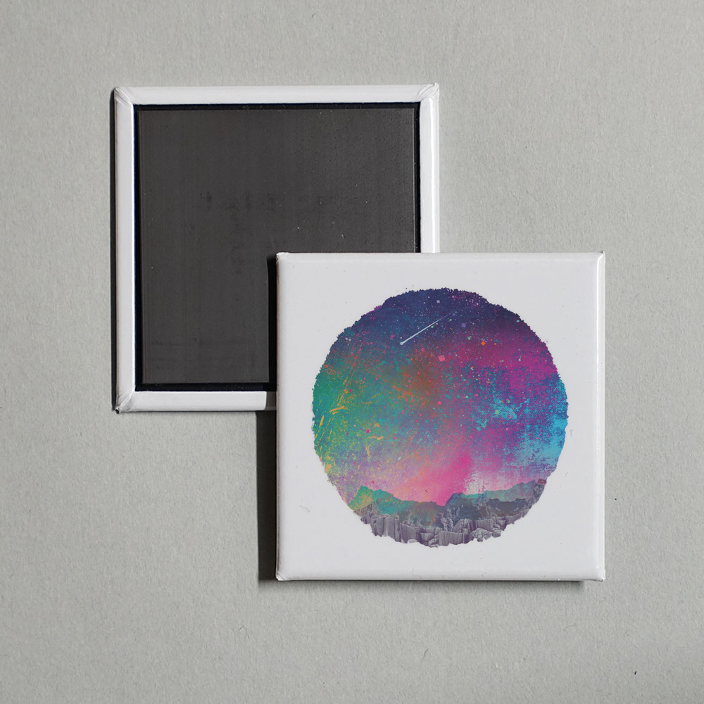 Khruangbin - The Universe Smiles Upon You Album Cover Fridge Magnet