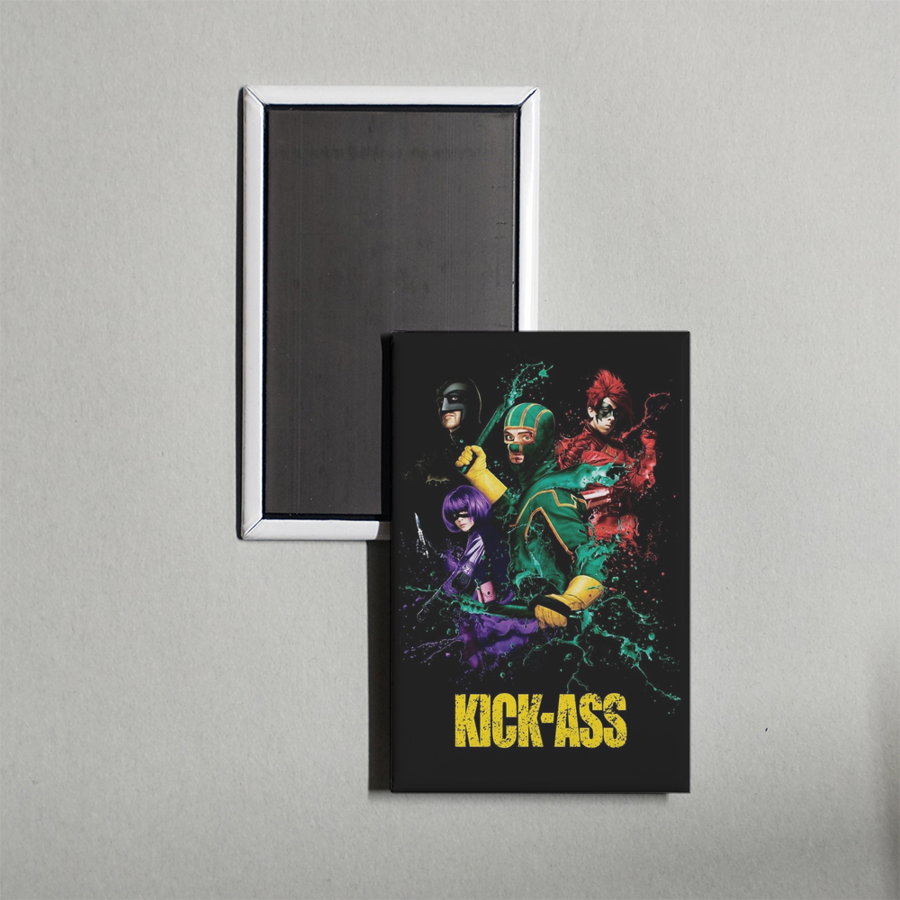 Kick-Ass Mini Movie Fridge Magnet